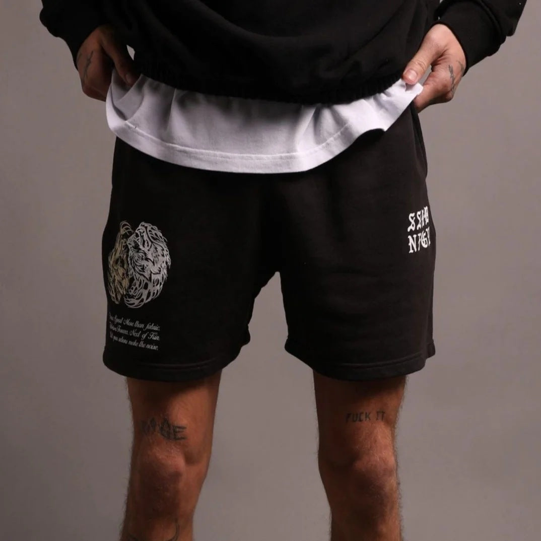 Darc Wolves Sport Patch Liam Sweat Shorts SSDD NFGU - Men's Athletic Shorts