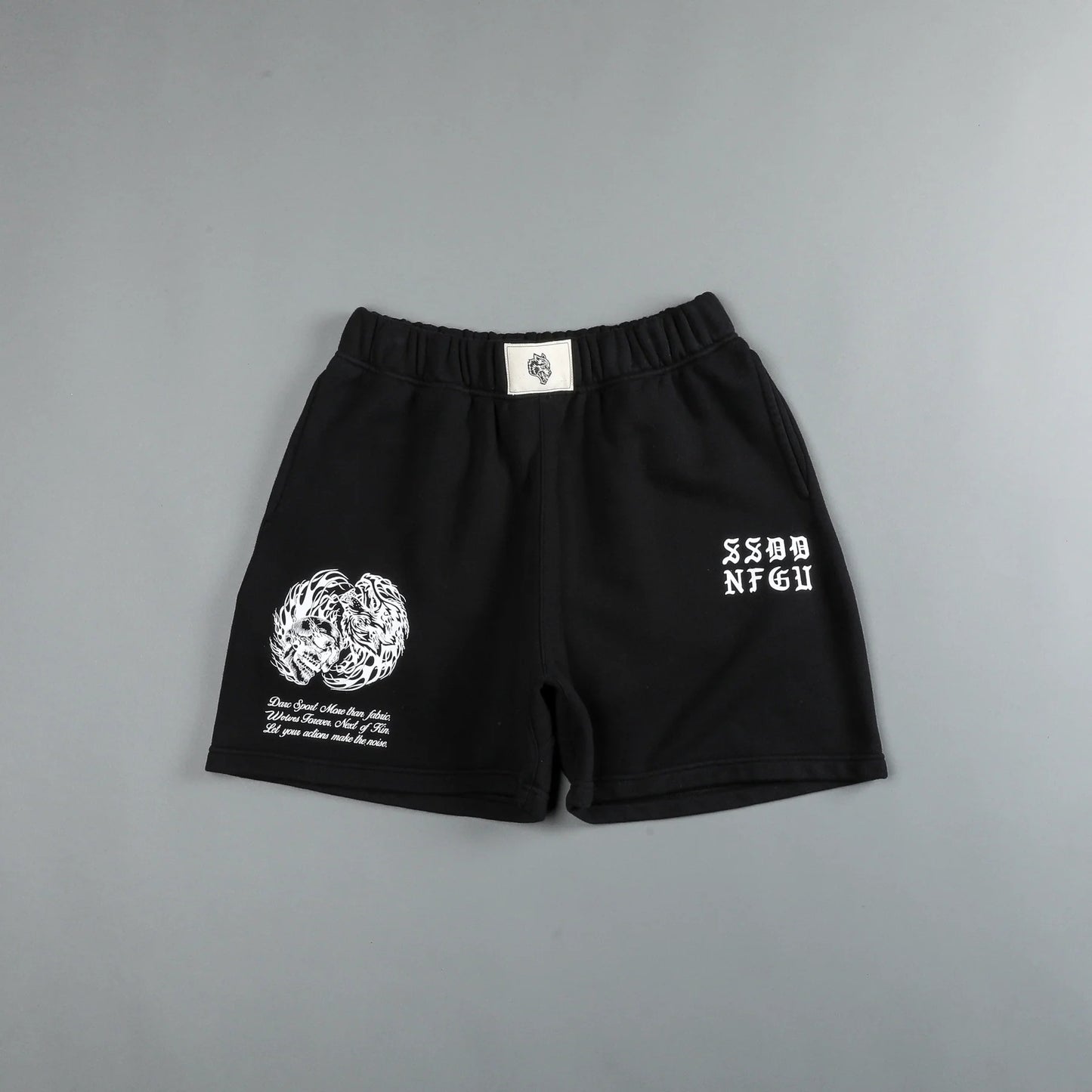 Darc Wolves Sport Patch Liam Sweat Shorts SSDD NFGU - Men's Athletic Shorts