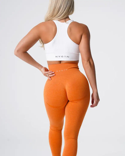 NVGT Contour Seamless Leggings - High Waisted, Butt Lift, Compression Waistband