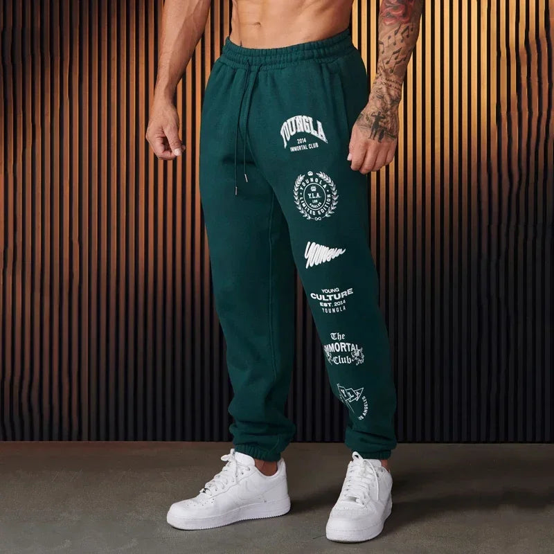 YOUNG Immortal Killer Joggers - LA Gym Cotton Sweatpants for Men and Women