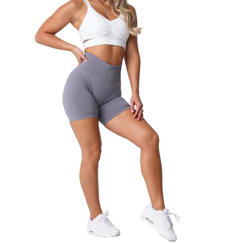 NVGT Contour Seamless Shorts - Women Workout High-Rise, Squat-Proof, Butt-Lift