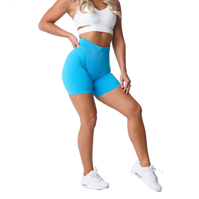 NVGT Contour Seamless Shorts - Women Workout High-Rise, Squat-Proof, Butt-Lift