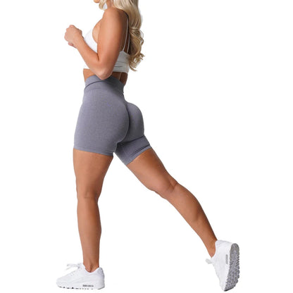 NVGT Contour Seamless Shorts - Women Workout High-Rise, Squat-Proof, Butt-Lift