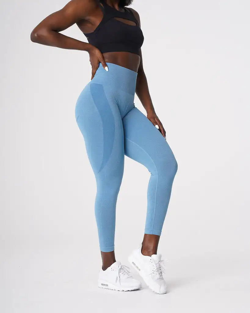 NVGT Contour Seamless Leggings - High Waisted, Butt Lift, Compression Waistband