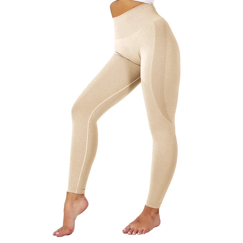 NVGT Contour Seamless Leggings - High Waisted, Butt Lift, Compression Waistband