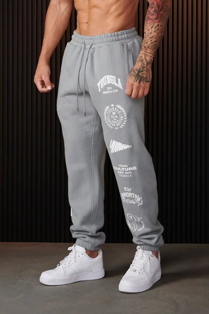 YOUNG Immortal Killer Joggers - LA Gym Cotton Sweatpants for Men and Women