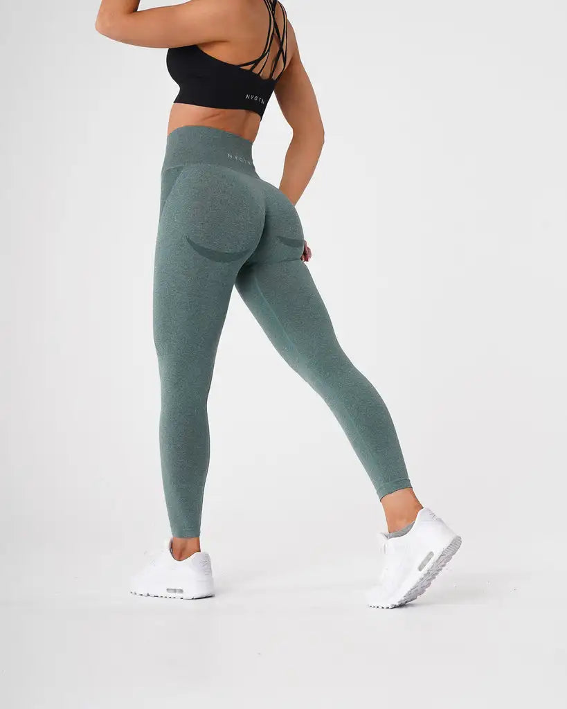 NVGT Contour Seamless Leggings - High Waisted, Butt Lift, Compression Waistband