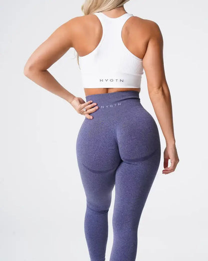 NVGT Contour Seamless Leggings - High Waisted, Butt Lift, Compression Waistband