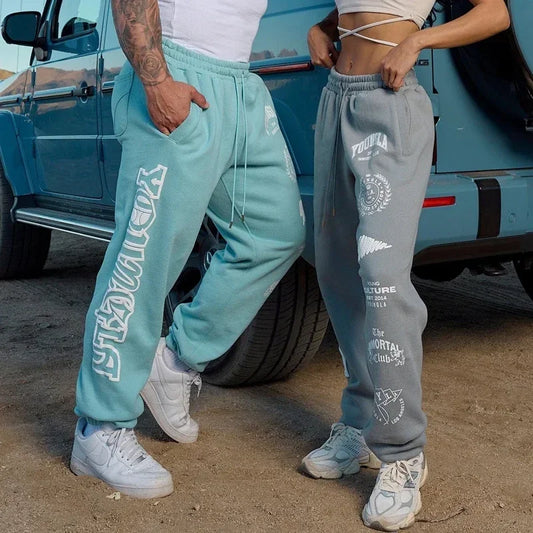 YOUNG Immortal Killer Joggers - LA Gym Cotton Sweatpants for Men and Women