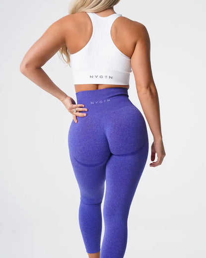 NVGT Contour Seamless Leggings - High Waisted, Butt Lift, Compression Waistband