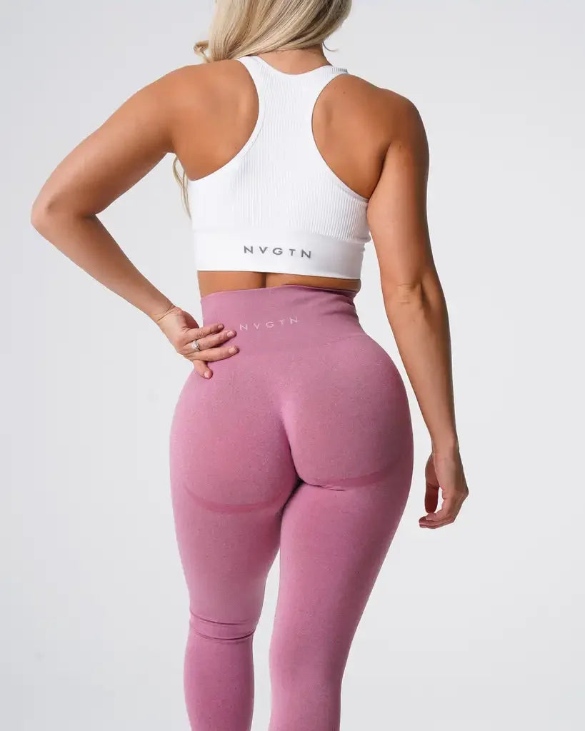 NVGT Contour Seamless Leggings - High Waisted, Butt Lift, Compression Waistband