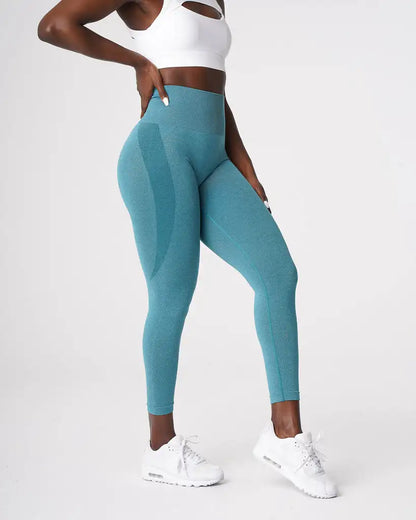 NVGT Contour Seamless Leggings - High Waisted, Butt Lift, Compression Waistband