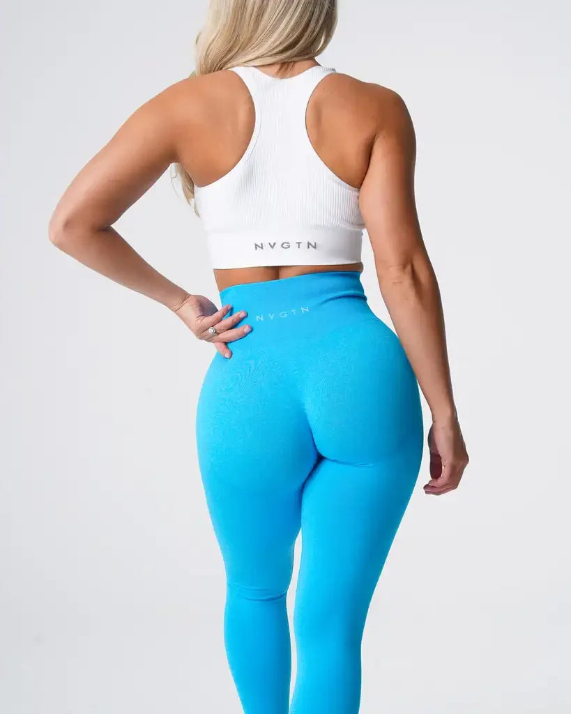 NVGT Contour Seamless Leggings - High Waisted, Butt Lift, Compression Waistband