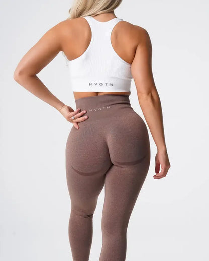 NVGT Contour Seamless Leggings - High Waisted, Butt Lift, Compression Waistband