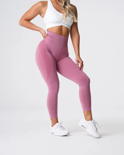 NVGT Contour Seamless Leggings - High Waisted, Butt Lift, Compression Waistband