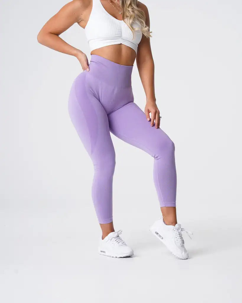 NVGT Contour Seamless Leggings - High Waisted, Butt Lift, Compression Waistband