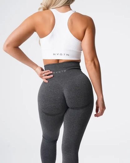 NVGT Contour Seamless Leggings - High Waisted, Butt Lift, Compression Waistband