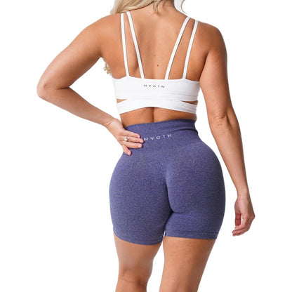 NVGT Contour Seamless Shorts - Women Workout High-Rise, Squat-Proof, Butt-Lift