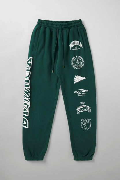 YOUNG Immortal Killer Joggers - LA Gym Cotton Sweatpants for Men and Women