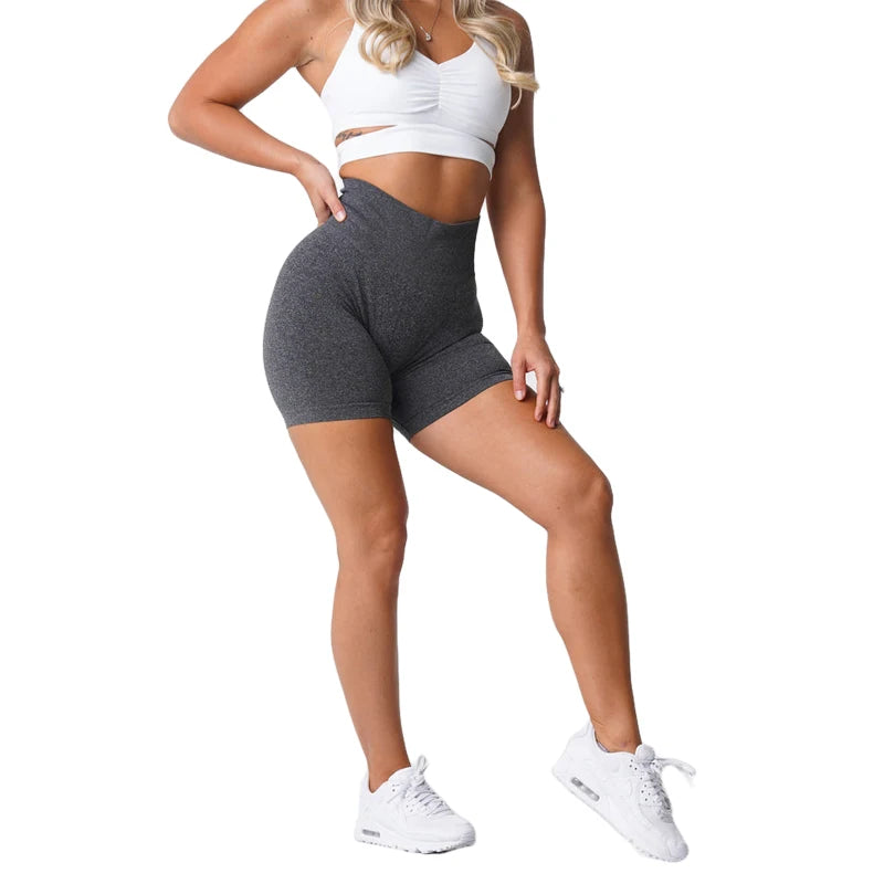 NVGT Contour Seamless Shorts - Women Workout High-Rise, Squat-Proof, Butt-Lift