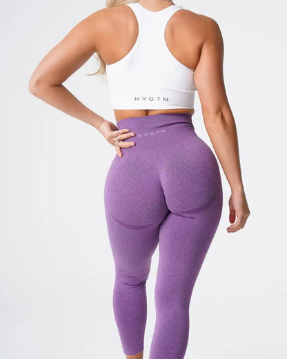 NVGT Contour Seamless Leggings - High Waisted, Butt Lift, Compression Waistband