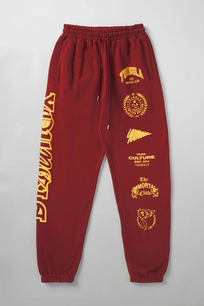 YOUNG Immortal Killer Joggers - LA Gym Cotton Sweatpants for Men and Women