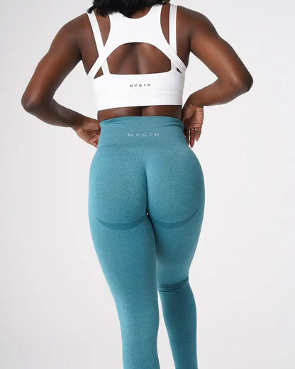 NVGT Contour Seamless Leggings - High Waisted, Butt Lift, Compression Waistband